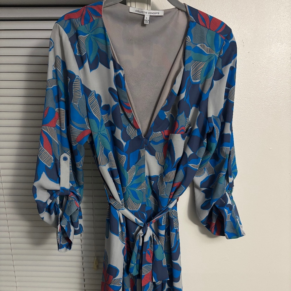 Floral print dress